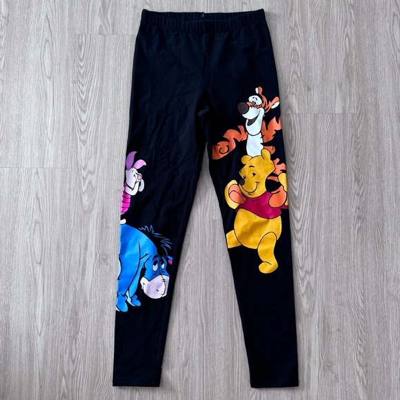 Disney winnie the Pooh eeyore tigger leggings nwot - Picture 5 of 6